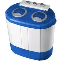 STEINBORG Wäscheschleuder SB-4002, 3 kg, Mini Waschmaschine,Camping,3 KG Kapazität,Schleuderfunktion,2 Kammern