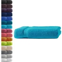 Hometex Premium Textiles Handtuch in Premium Qualität 500 g/m², Feinster Frottier-Stoff 100% Baumwolle, 1x Badetuch, weich, saugfähig, extra schwer & flauschig
