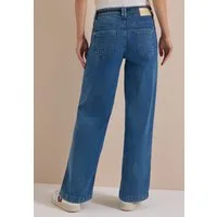CECIL Loose-fit-Jeans mit Bindegürtel