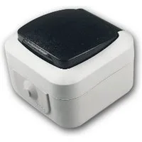 ChiliTec Steckdose Feuchtraum Steckdose, IP44 250V~/ 16A