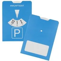 elasto Eiskratzer Papp-Parkscheibe doppelseitig Einstellbar Parkuhr Autozubehör Parkuhr, Zeitmesser, Winterzubehör, Autozubehör, Auto Accessoires