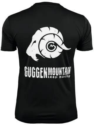 Herren Fitness Funktionsshirt T-Shirt mit Logo Sport Outdoor Black