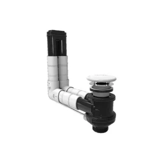 Villeroy und Boch Viflow Überlauf 683700R7 260x374x95mm, verdeckt, pure black C-plus
