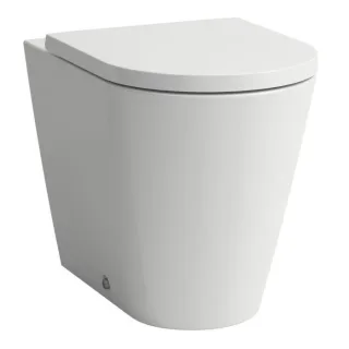 LAUFEN Kartell Stand-Tiefspül-WC H8233370000001 weiß, spülrandlos, Form innen rund
