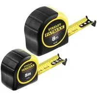 Fatmax-Bandmaß Doppelpack, 5 Meter + 8 Meter schwarz/gelb, 2-teilig