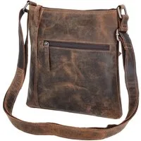 The Skandinavian Brand Umhängetasche The Skandinavian Brand Leder Umhängetasche Hunter tan (1-tlg)