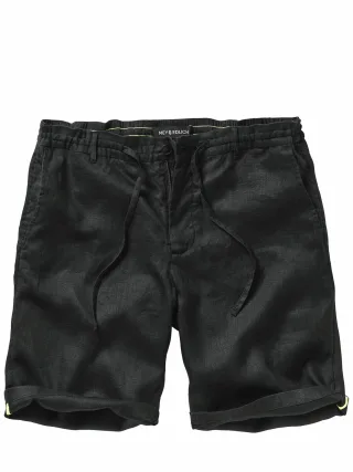 Mey & Edlich Herren Piazza-Shorts Grün 100 % Leinen