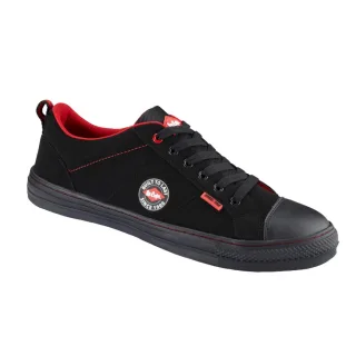 Lee Cooper - Herren/Damen Unisex Sicherheitsschuhe, Nubukleder (Schwarz)