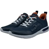 bugatti Sneaker Schnürschuh, Halbschuh, Freizeitsneaker mit Logoschriftzug