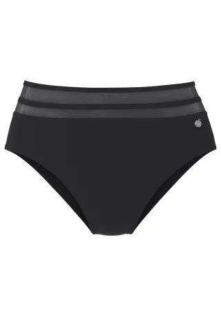 LASCANA - LASCANA UT Hose High Waist black - Gr. - 34