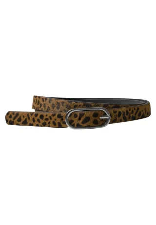 Street One - Gürtel mit Animal Print braun - Gr. - 85