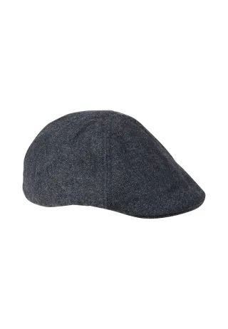 camel active - Flat Cap aus Wollmix rock grey - Gr. - M