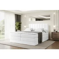 ALTDECOR Boxspringbett OTTA KING (Multipocket-Matratze H4, H3 Matratze Bonellfederung, Topper, Kopfteil)