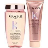 Kérastase Haarpflege-Set Gloss Absolu Duo - Bain Hydra-Glaze & Insta Glaze, 2-tlg.
