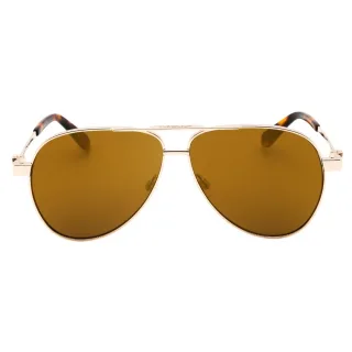 Off-white Ruston Gold Verspiegelte Sonnenbrille