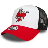 New Era Baseball Cap AFrame Trucker RHINESTONE