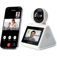 LUVISION Überwachungskamera C41Plus (Innenbereich, 1-tlg., WLAN PTZ Überwachung Kamera Autotracking Nachtsicht, Senioren, Baby, Mikrofon, 2-Wege Audio, App)