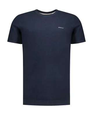 nza new zealand auckland - Shirts Männlich oxford navy melange - Gr. - M