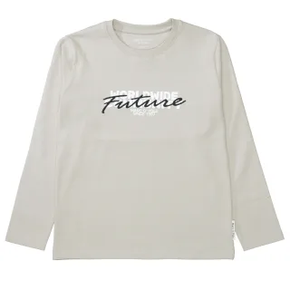 Marc OPolo Junior - Kn.-Longsleeve gray silk - Gr. - 140