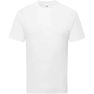 Fruit of the Loom - T-Shirt für Herren/Damen Unisex (Weiß)