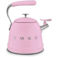 Smeg Wasserkessel SMEG Wasserkessel Wasserkocher 2,3L Induktion Edelstahl Cadillac Pink, Material: Edelstahl, Aluminium, Silikon