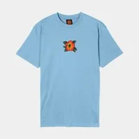 Santa Cruz T-Shirt SCREAMING HIBISCUS FRONT T-SHIRT