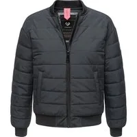 Ragwear Bomberjacke Bombina Wasserdichte Damen Winterjacke im Oversized-Look