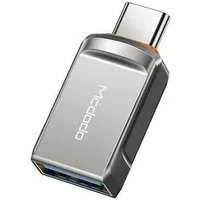mcdodo USB 3.0 auf USB-C Adapter Konverter grau KFZ-Adapter