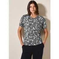 CECIL T-Shirt mit V-Ausschnitt