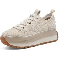 Tamaris Plateausneaker, Freizeitschuh, Halbschuh, Schnürschuh in veganer Verarbeitung