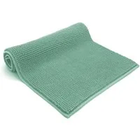 heimtexland Badematte Badvorleger Chenille Badteppich Duschvorleger, rutschhemmend beschichtet, Fußbodenheizung geeignet, schnell trocknend, strapazierfähig, fußbodenheizungsgeeignet, rutschfest, saugstark, Polyester, rechteckig, 45x50 cm, Hochflor, 
