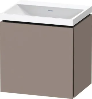 Duravit L-Cube c-shaped Set wandhängend Basalt Matt 450x350x480 mm - LC6948N43430000 LC6948N43430000