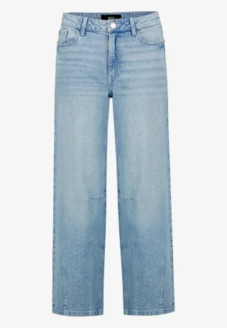 zero - Barrel-Jeans Mid Waist 29 Inch light blue denim - Gr. - 42