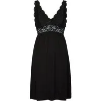 By Louise Nachthemd Damen Schlafshirt mit Spitze Negligee (1-tlg) edles Design