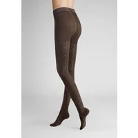 Hudson Strumpfhose Winter Plait 0 DEN (1 St) Strumpfhose mit Zopf-Muster