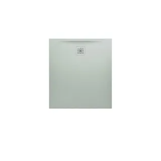 LAUFEN Duschwanne Pro aus Marbond 1000x900x33 Ablauf kurze Seite Hellgrau, H2109570770001 H2109570770001