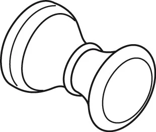 Ideal Standard JADO Zugknopf Lighthouse, Chrom A962769AA