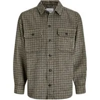 Jack & Jones Langarmhemd JJEBRADLEY OLLIE OVERSHIRT (1-tlg)