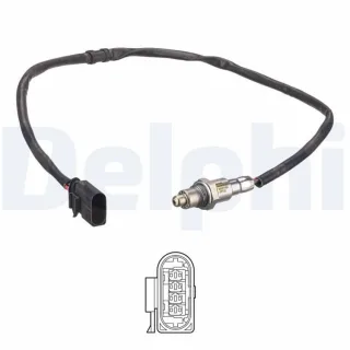 Delphi Lambdasonde nach Katalysator Seat Ibiza Skoda Fabia VW Polo