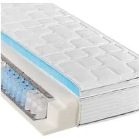 Taschenfederkernmatratze Diamant Plus Top-Handling und Hygiene durch integrierten Topper, Beco, 26 cm hoch, Boxspring-Bett-Feeling wie im 5 Sterne Luxus Hotel, waschbar bis 60°