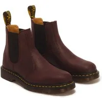 DR. MARTENS Chelseaboots Blockabsatz, Stiefelette mit Stretcheinsätzen