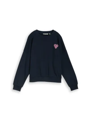 Denim Tom Tailor - Loose Fit Sweatshirt midnight navy blue - Gr. - XXL
