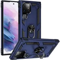 CoolGadget Handyhülle Armor Shield Case für Samsung Galaxy S23 Ultra 6,8 Zoll, Outdoor Cover Magnet Ringhalterung Handy Hülle für Samsung S23 Ultra