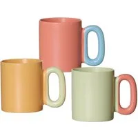 Ritzenhoff & Breker Becher Spring, 3-tlg., Porzellan, 3er Set, je 330 ml