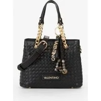 VALENTINO BAGS Shopper GEA (Set, Mit abnehmbaren Schlüsselanhänger), Damen Handtasche, Umhängetasche mit modischer Prägung