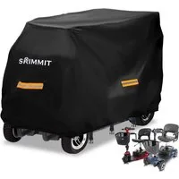 LuxusKollektion Schutzplane Elektromobil Abdeckhaube 420D wasserdicht UV-beständig reflektierender