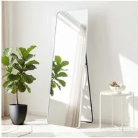 OTTO home Spiegel Standspiegel Addrik, wahlweise in 2 Größen 150x40cm oder 160x50cm (als Wandspiegel und Standspiegel einsetzbar, Rahmen aus Metall), Ganzkörperspiegel mit Sicherheitsglas, in verschiedenen Farben