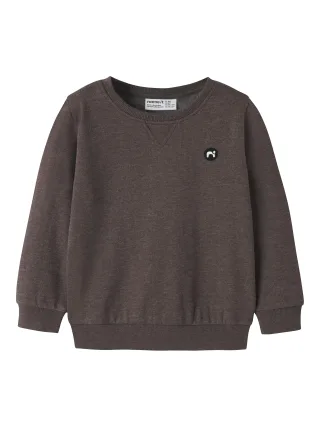 NAME IT - NMMVIMO LS SWEAT BRU NOOS - Gr. - 98