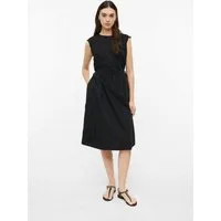 s.Oliver Midikleid Kleid Midi-Kleid mit regulierbarer Taille und Seitentaschen