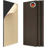 IZODEKOR 3D Wandpaneel IZODEKOR 3D Wandpaneele Holz Schalldämmung, Akustikpaneele, (Set) Schallabsorbierend, flexibel zuschneidbar